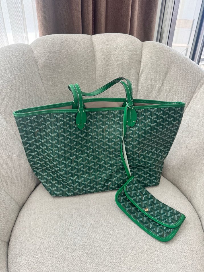 Goyard yeşil çanta - Görsel 2