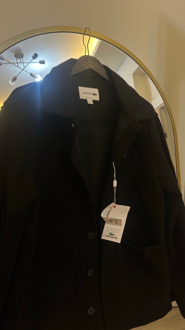 Lacoste Siyah Erkek Ceket - Görsel 4