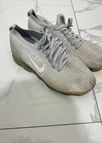 Gri Bağcıklı erkek nıke Spor Ayakkabı - Görsel 2