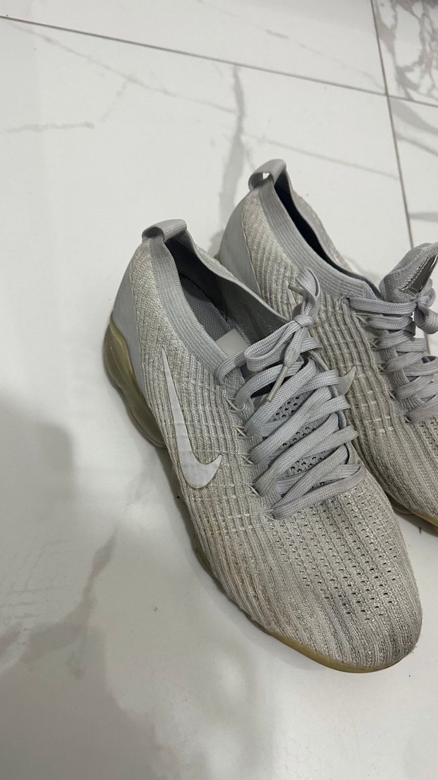 Gri Bağcıklı erkek nıke Spor Ayakkabı - Görsel 4