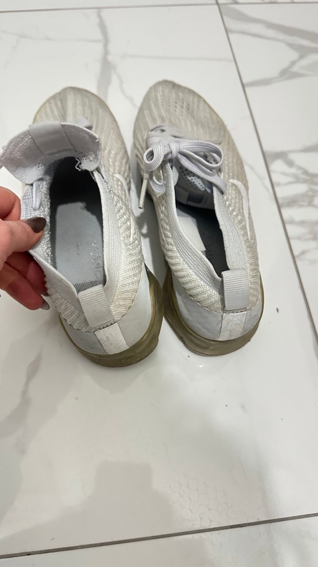 Gri Bağcıklı erkek nıke Spor Ayakkabı - Görsel 3