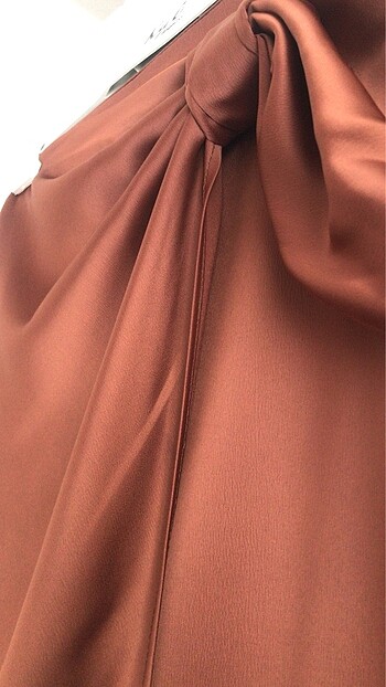 Saten Fiyonklu Etek - Görsel 2