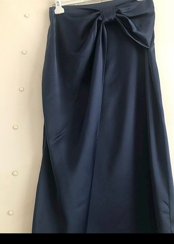 Drapeli Uzun Kadın Etek - Camel Renk - Görsel 2