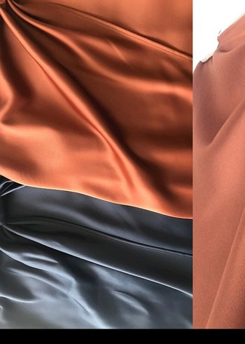 Drapeli Uzun Kadın Etek - Camel Renk - Görsel 3