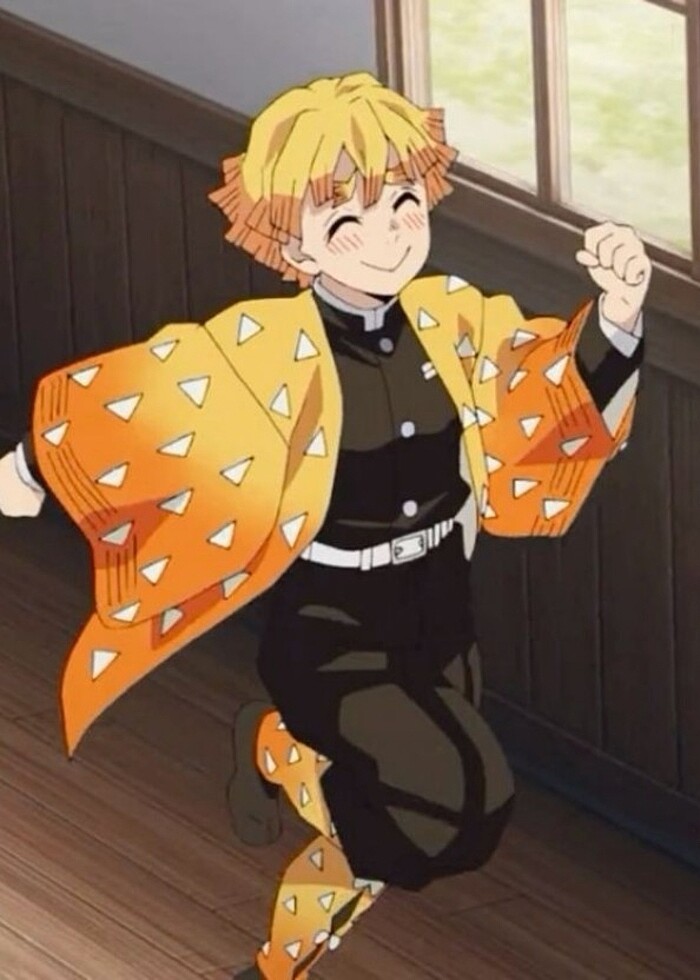 Demon slayer zenitsu kimono - Görsel 5