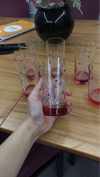 Lav 5 rakı bardağı 6 su bardağı takımı