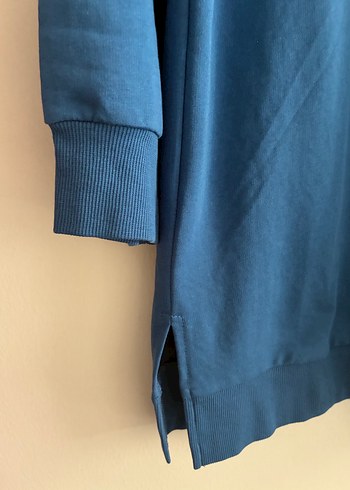 Mavi Uzun Kollu  Kadın Tunik - Görsel 3