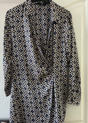 Uzun Kollu Çok Renkli Bohem Kadın Elbise,tunik - Görsel 7