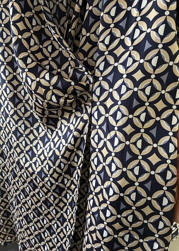 Uzun Kollu Çok Renkli Bohem Kadın Elbise,tunik - Görsel 6