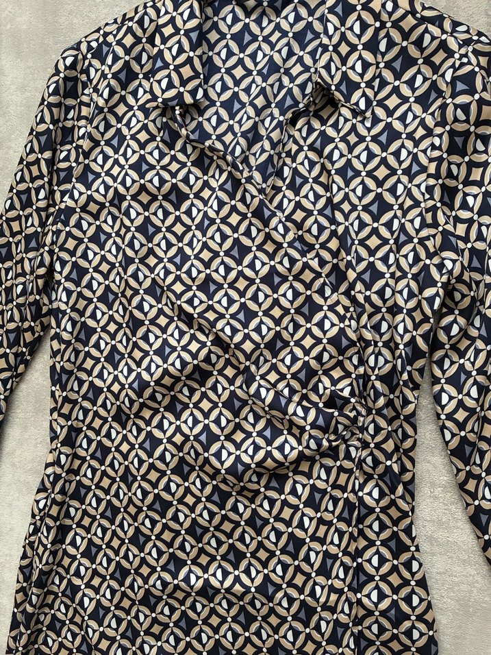 Uzun Kollu Çok Renkli Bohem Kadın Elbise,tunik - Görsel 3