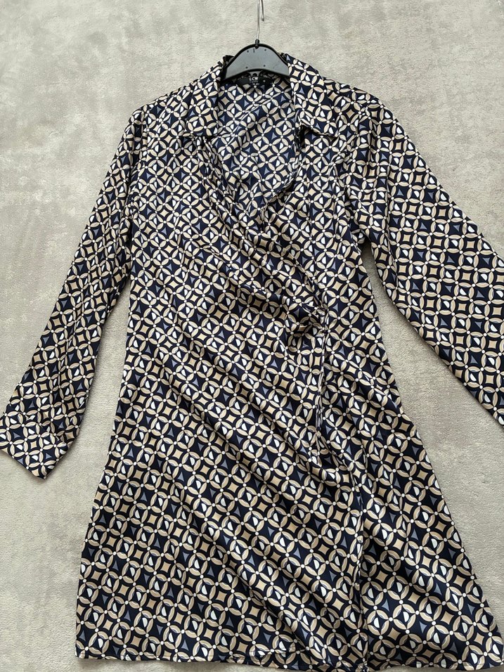 Uzun Kollu Çok Renkli Bohem Kadın Elbise,tunik - Görsel 2