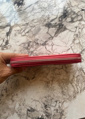 Kırmızı  Kadın Fermuarlı Cüzdan - Görsel 4