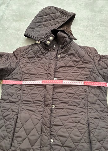 Fermuarlı Uzun Kahverengi Kadın Mont - Görsel 2