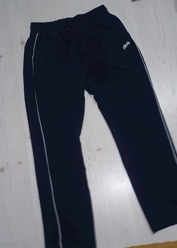 Siyah Erkek Spor Rahat Kesim Eşofman - Görsel 2