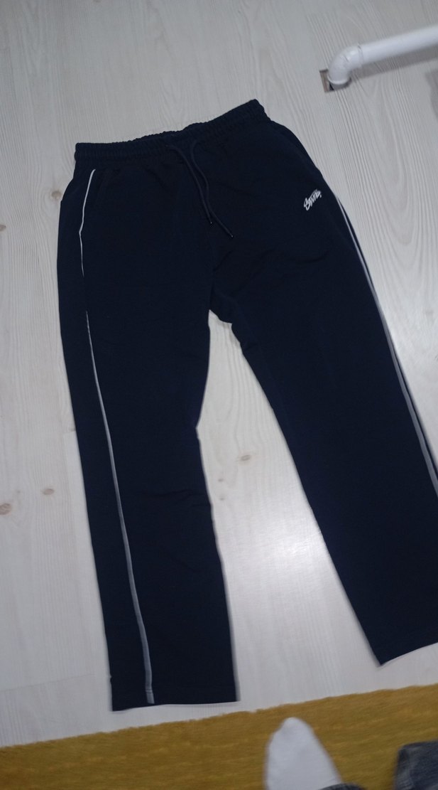 Siyah Erkek Spor Rahat Kesim Eşofman - Görsel 2