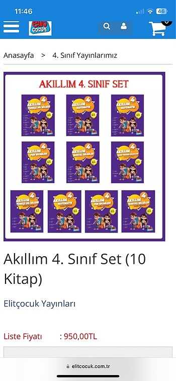 4. SINIF SET KİTABI