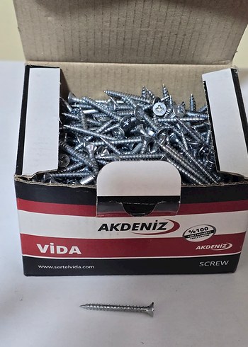 4x40 Vida 500 Adet  Sunta Vidası - Görsel 2