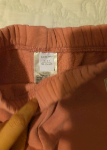 Kız Çocuk pudra pembe Rahat Kesim Eşofman - Görsel 2