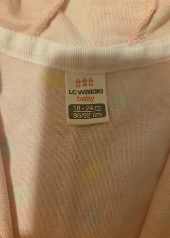 Kız Çocuk Pembe Kapüşonlu deniz havlusu bornoz - Görsel 2