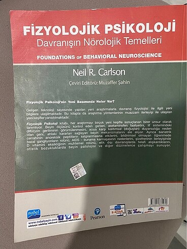 Beden Fizyolojik psikoloji davranışın nörolojik temelleri