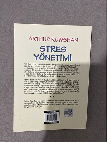  Stres yönetimi