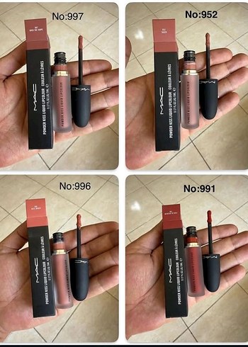 MAC Mat Likit Ruj Seti No:996, 991, 997, 952