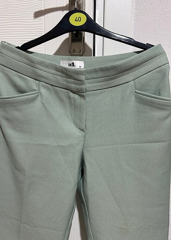 Kadın Kumaş Pantolon, Kemerli, Normal Boy - Görsel 2