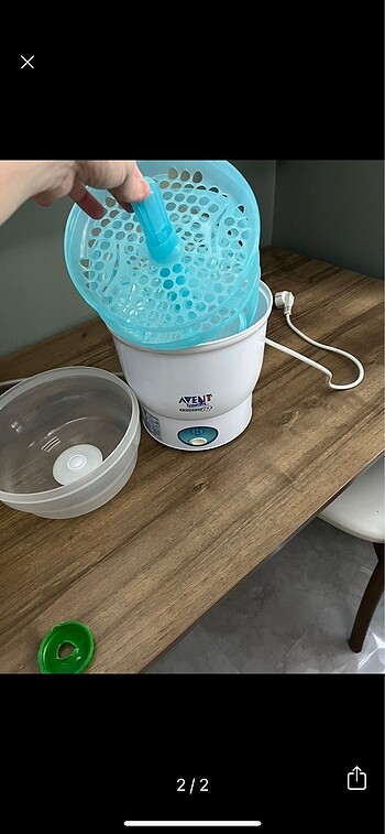 Philips biberon temizleyici sterilize makinesi