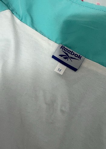 Turkuaz Yüksek Yakalı Reebok Mont - Görsel 3