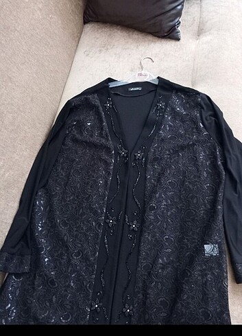 Büyük beden abiye hırka - Görsel 3