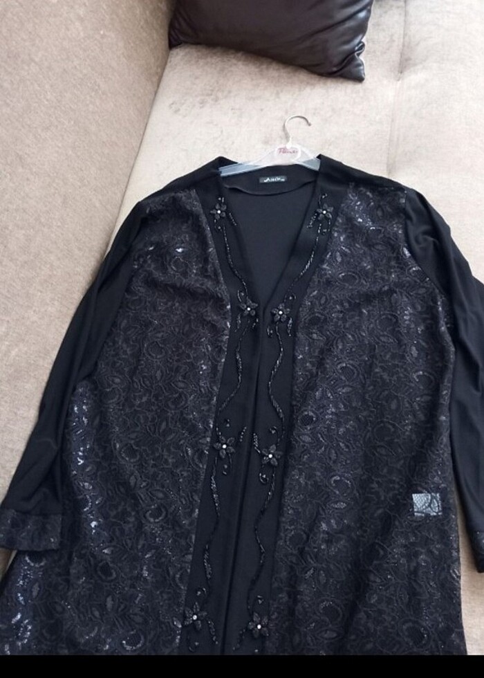 Büyük beden abiye hırka - Görsel 3