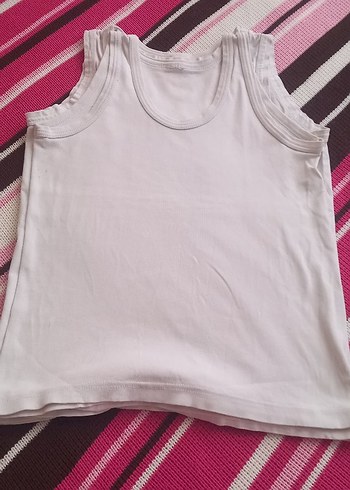 Beyaz Çocuk Atlet - Görsel 7