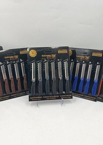 solingen 6lı Meyve Sebze Bıçak Takımı - Görsel 2