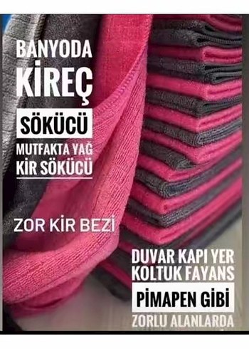 3'lü Premium Temizlik Bezi Seti - Görsel 3