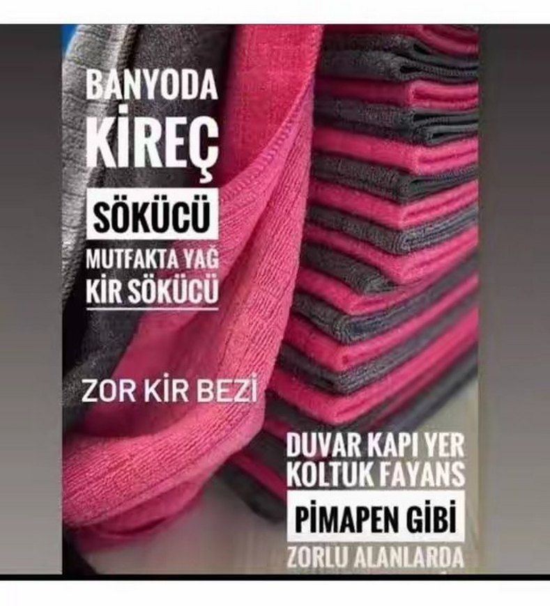 3'lü Premium Temizlik Bezi Seti - Görsel 3