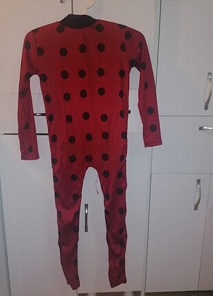 Çocuk cosplay kostüm Ladybug miraculous uğur böceği 