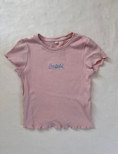 s Beden pembe Renk Coquette Pastel Grateful Pembe Kadın Bluz