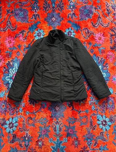 Hennes Vintage Y2k Siyah Kadın Mont