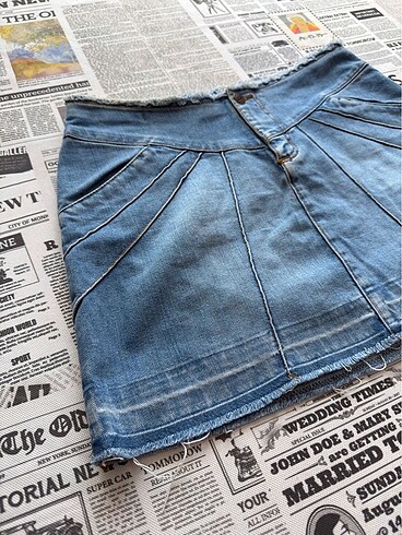 Wrangler Vintage Wrangler Kısa Kot Etek