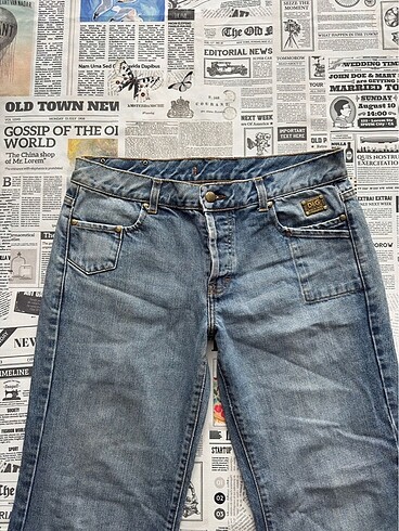 Dolce & Gabbana Vintage Dolce & Gabbana Kadın Kot Pantolon Jean
