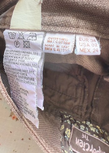 s Beden kahverengi Renk Kadın Kahverengi Grunge Pileli Mini Etek