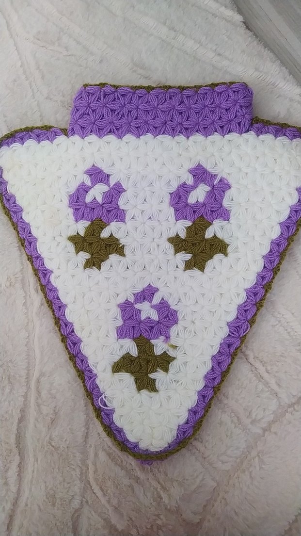 Mor El Örgüsü Banyo lifi - Görsel 3