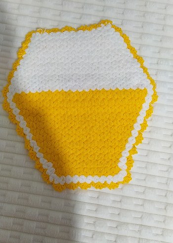 Sarı Nakışlı banyo lifi çeyizlik - Görsel 2