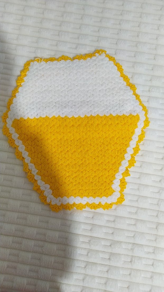 Sarı Nakışlı banyo lifi çeyizlik - Görsel 2