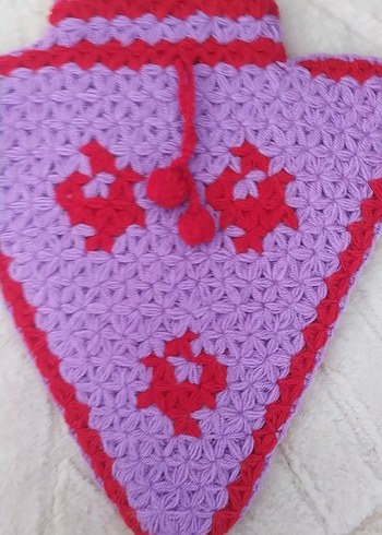 Renkli Örgü Banyo lifi - Görsel 2