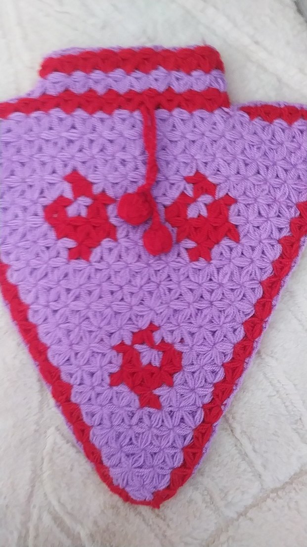 Renkli Örgü Banyo lifi - Görsel 2