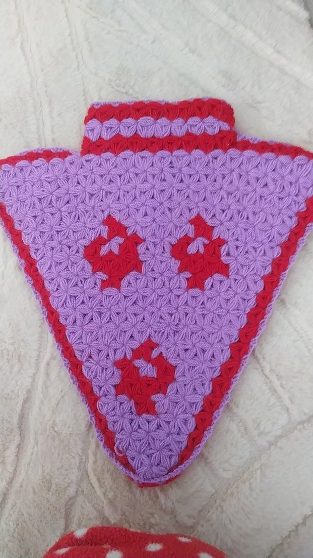 Renkli Örgü Banyo lifi - Görsel 3