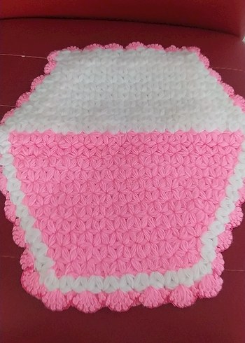 Renkli Çiçekli Pembe Sepet banyo lifi - Görsel 3