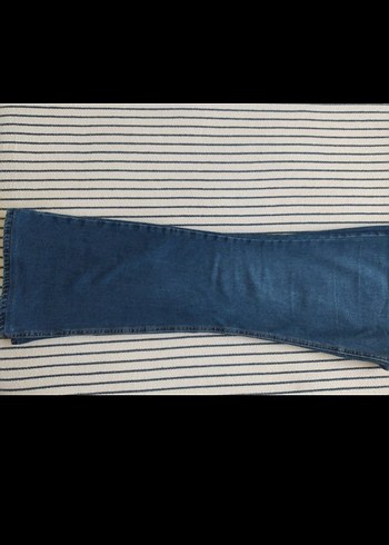 İspanyol paça Kadın Kot Pantolon - Görsel 6