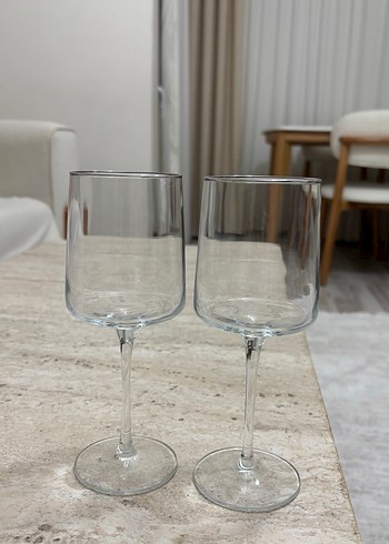 Bella masion Şeffaf Ayaklı 12li Kadeh - Görsel 2